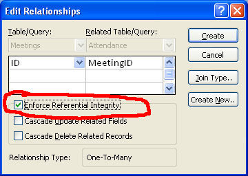 relate tables