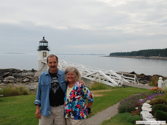 July 27: Marshall Point Lighthouse near Port Clyde.  Has its own wikipedia entry.  A scene from Forrest Gump was filmed here.