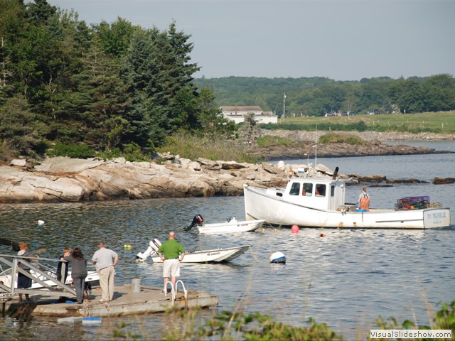 July 27: harbor near the cottage