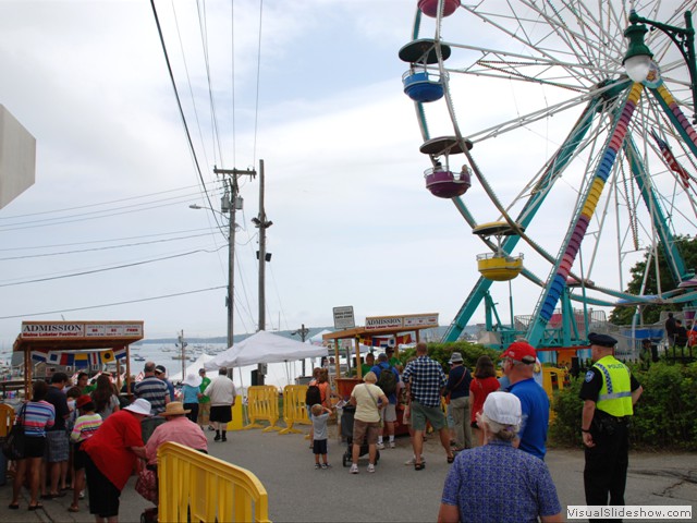 August 2:  Today was the first day of the annual Maine Lobster festival in Rockland.