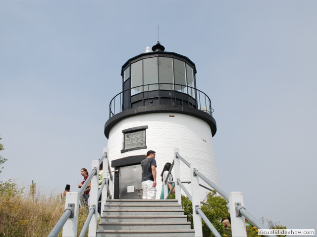 August 2: Owl Head lighthouse, which was at the end of the long option.  Not much of note, but it was a nice ride out from Rockland and back.