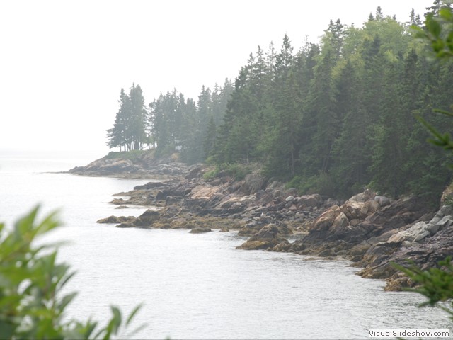 August 2: View from Owl Head lighthouse.