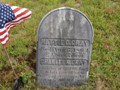July 31: Here lies Hattie Gray, who died in 1864 at the age of 19.  Charles Gray (brother?) was killed over two years earlier in the Battle of New Bern NC and was buried there.  The Union army, lead by Ambrose Burnside, took the city easily and held it for the remainder of the war.