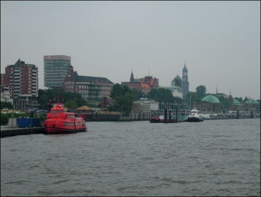 Hamburg harbor