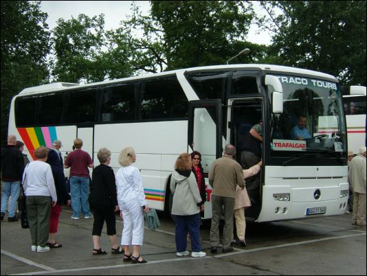 Getting on the bus