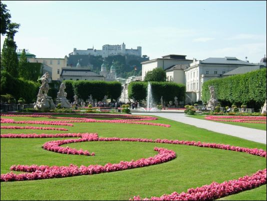 Salzburg royal garden