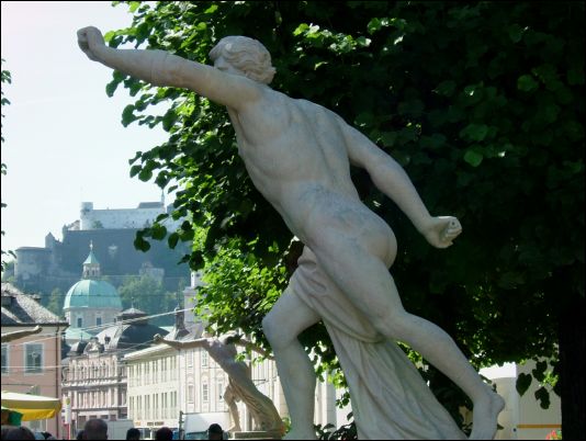 Salzburg royal garden