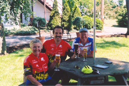 Nancy, Pete and Bob in Zoar