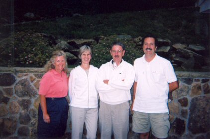 Nancy, Linda, Gary and Pete near Millersburg