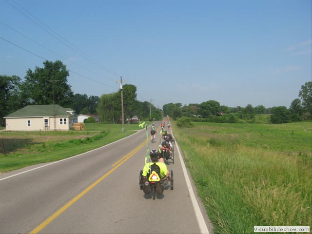 Tuesday: Watch out for recumbent bikers on the road!