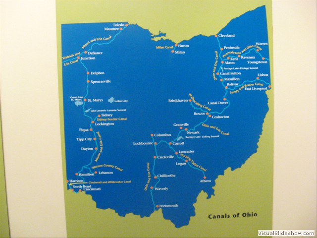 Friday: Visit to Johnston Farm & Indian Agency outside Piqua on the canal.  Here is Ohio canal map.