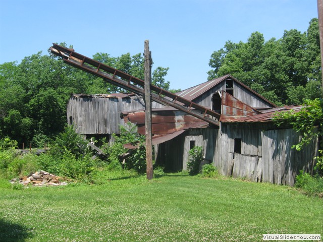 Friday: abandoned Wright's sawmill north of Piqua.