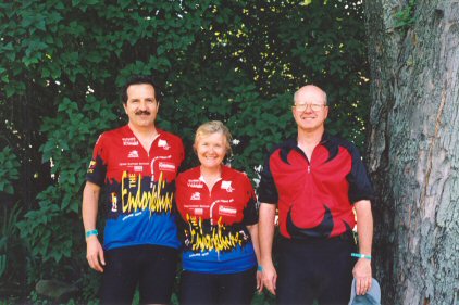 Pete, Nancy and Bob in Canal Fulton