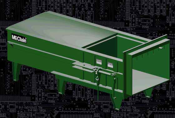 3D Model of McClaine Trash Compactor